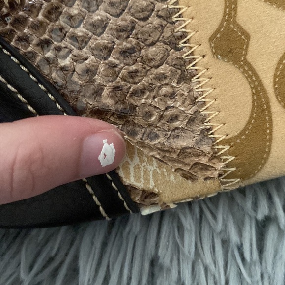 Coach patchwork purse - Picture 6 of 8